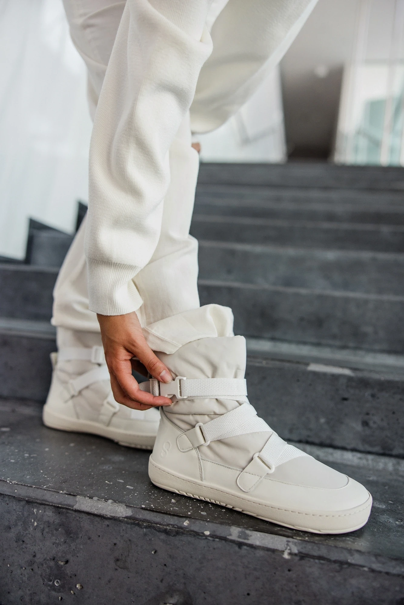 Босоногие ботинки Shapen FROSTY 2.0 — молочный, фото 4