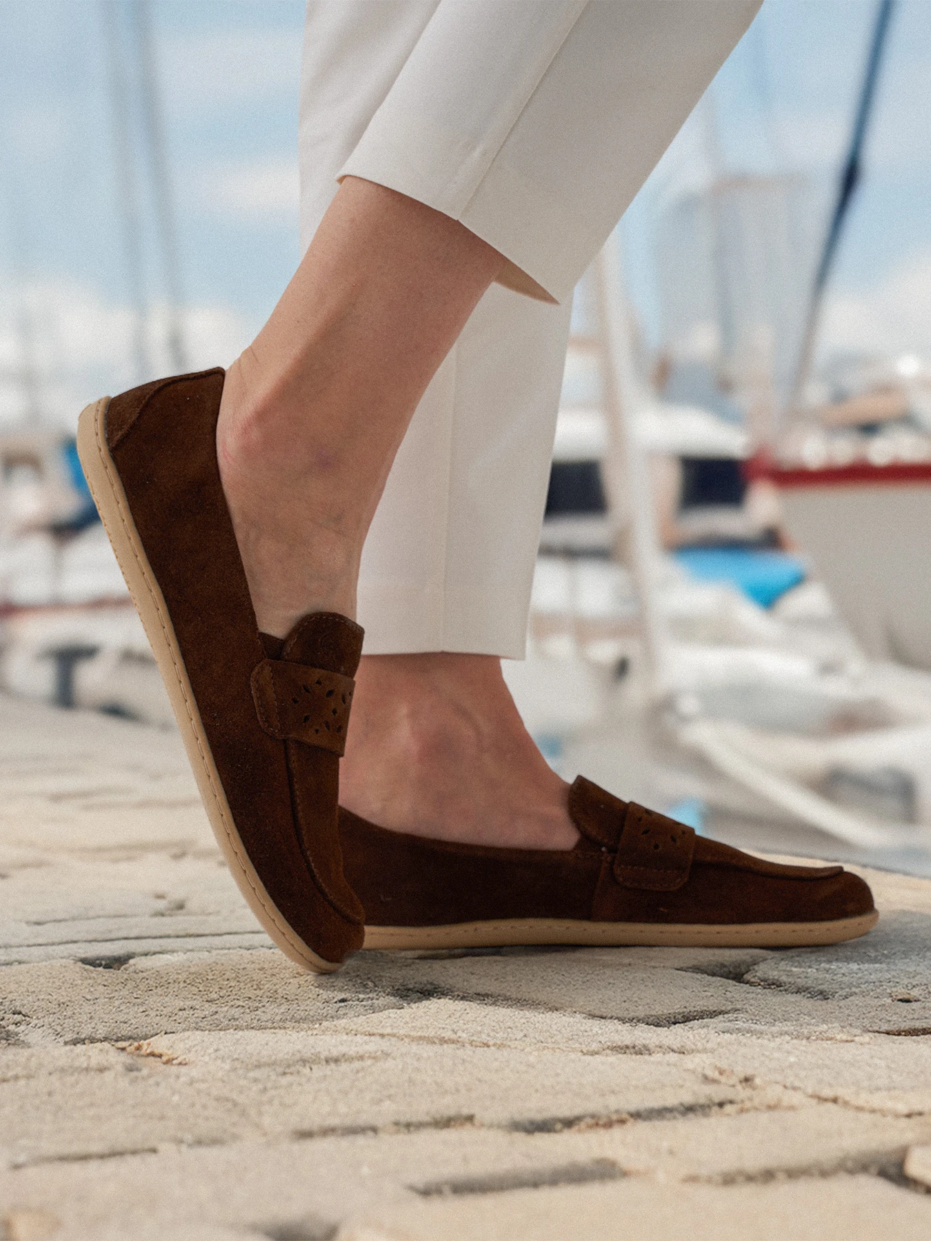 Босоногие мокасины Be Lenka Bianca - шоколадный, фото 4