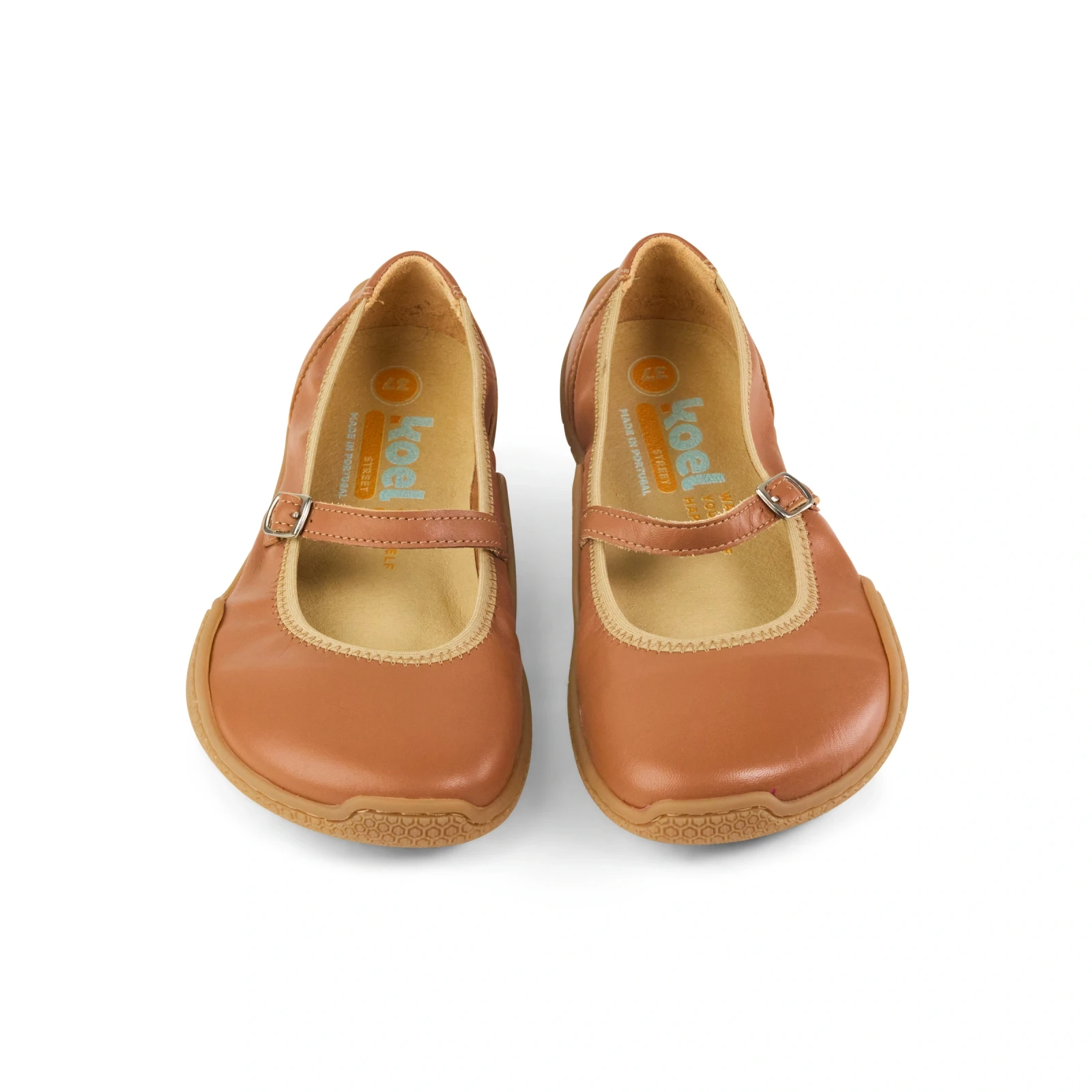 Балетки Koel VALERIA Leather — коньячный, фото 3
