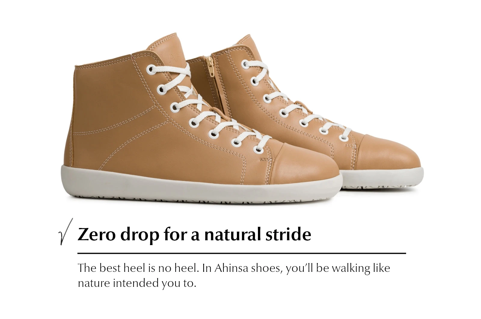 Кроссовки Ahinsa Tara Winter 2.0 Barefoot — бежевый, фото 8