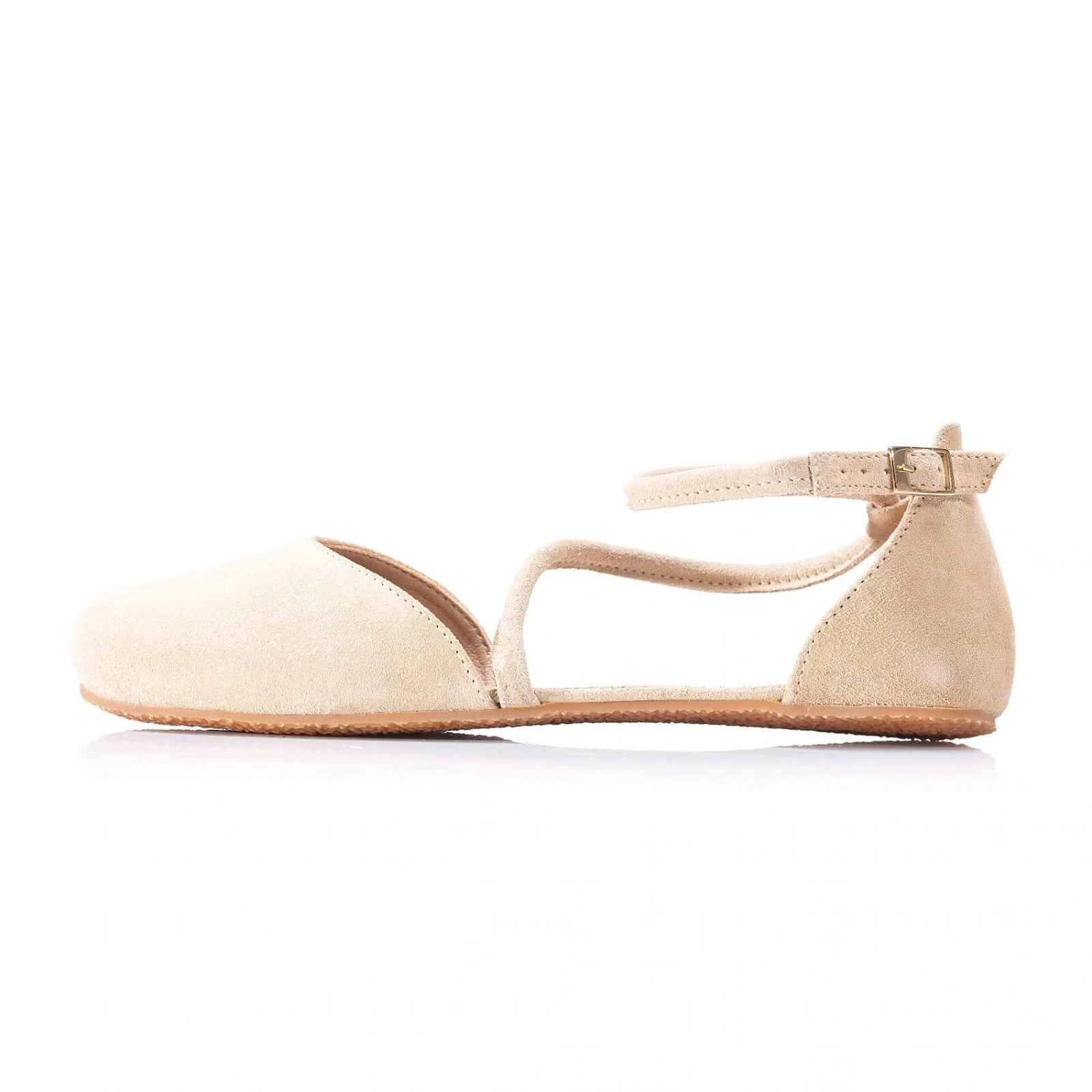 Босоногие сандалии Shapen ORCHID — бежевый · широкая колодка, фото 6