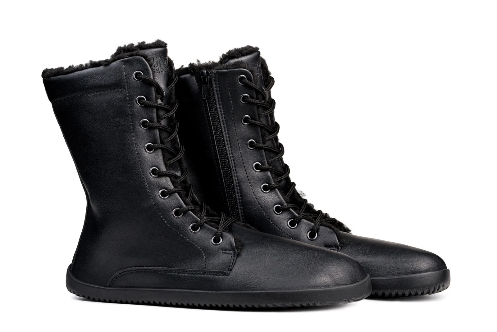 Сапоги Ahinsa Jaya Winter Zip Barefoot — полностью чёрный, фото 2