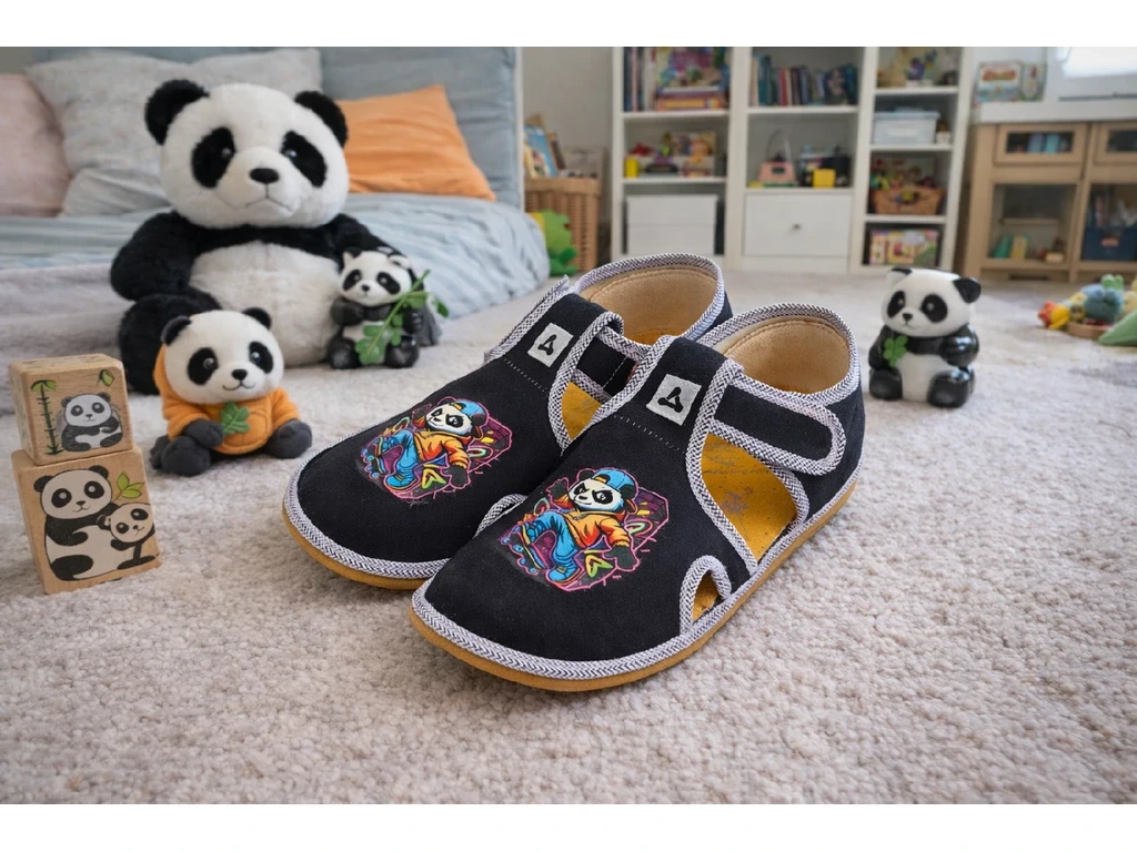 Тапочки Antal Rascal — Panda (детские), фото 2