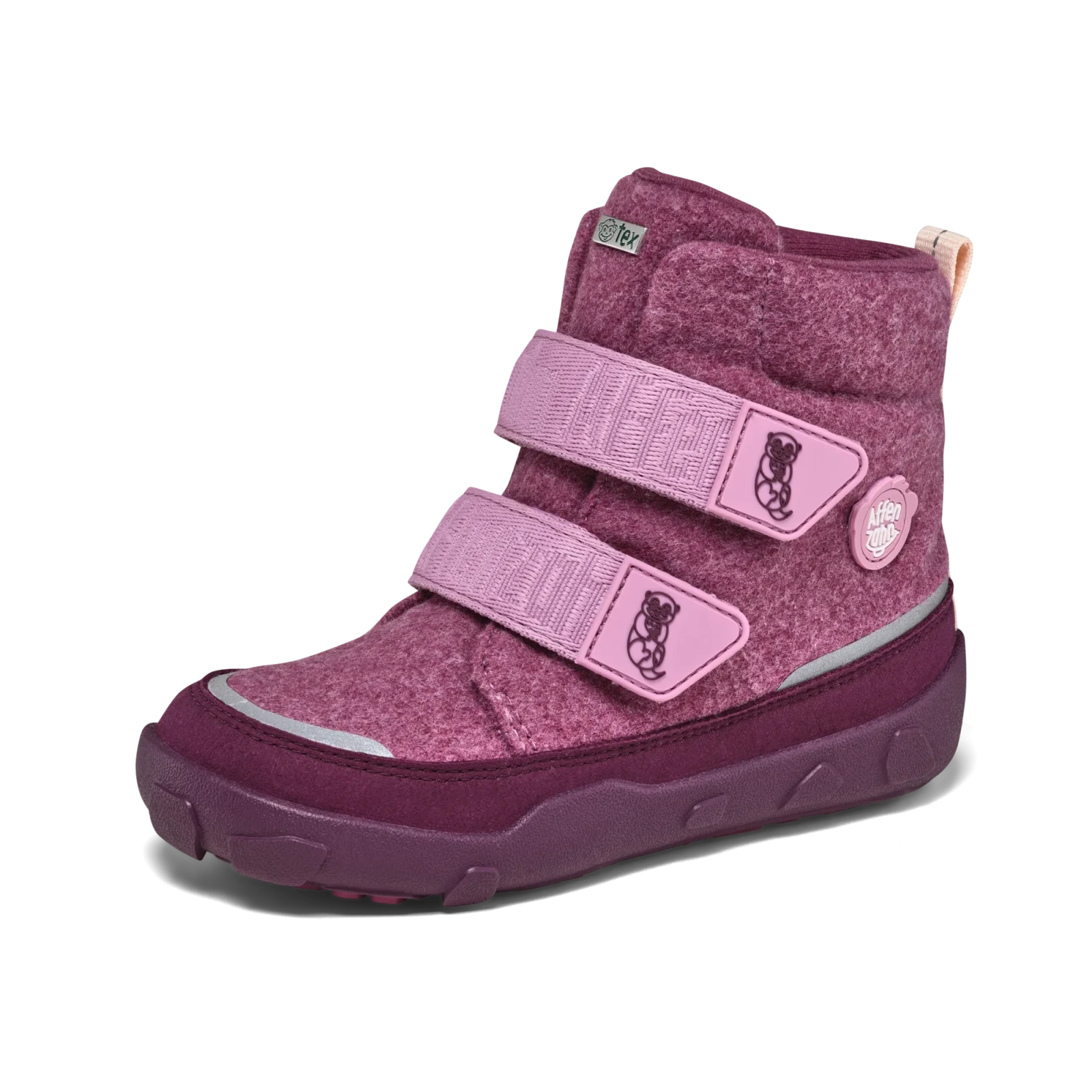 Зимние ботинки Affenzahn Comfy Выдра — розовый, фото 6